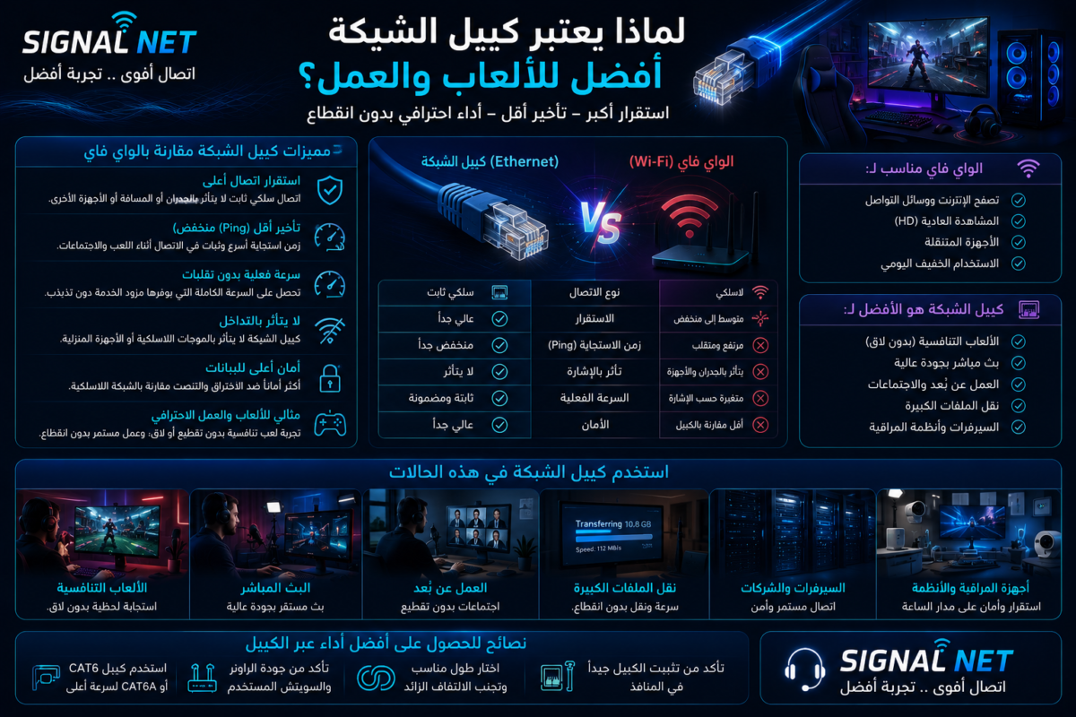 أفضل أماكن تمديد نقاط إنترنت في البيت